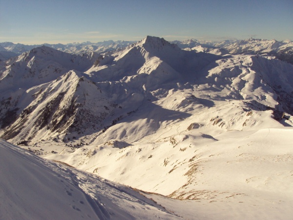 le Crêt du Rey depuis le mont Coin