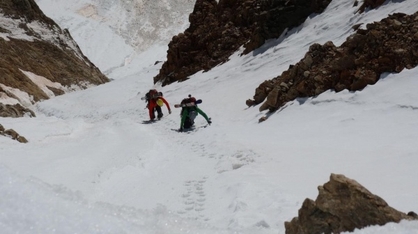 Montée à la brèche de la plate des agneaux