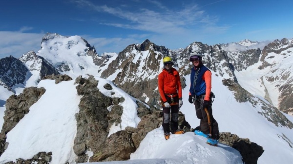 Au sommet de Neige Cordier