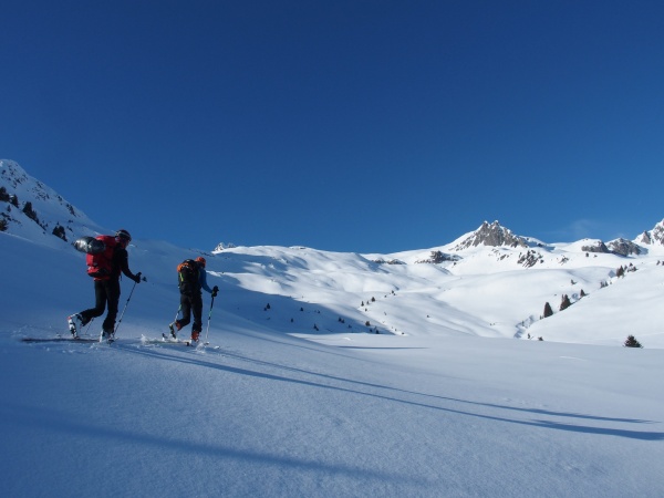 Tiphaine et Simon en route vers la Perrière