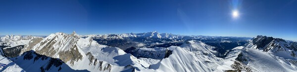 Panorama depuis l'Ambrevetta