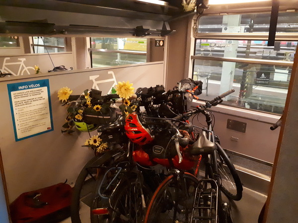 Compartiment spécial vélo